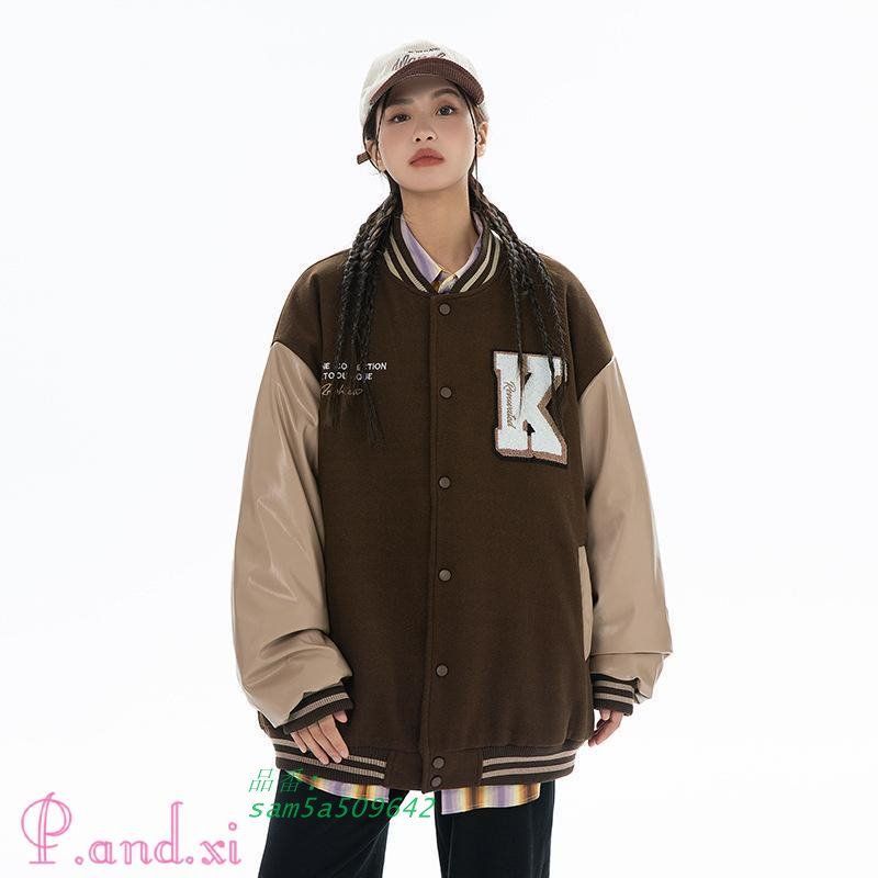 スタジャン 中綿 レディース スタジアムジャンパー 中綿ジャケット ジャンパー 冬 お洒落 アウター ゆったり スポーツ風 カジュアル am5a509642