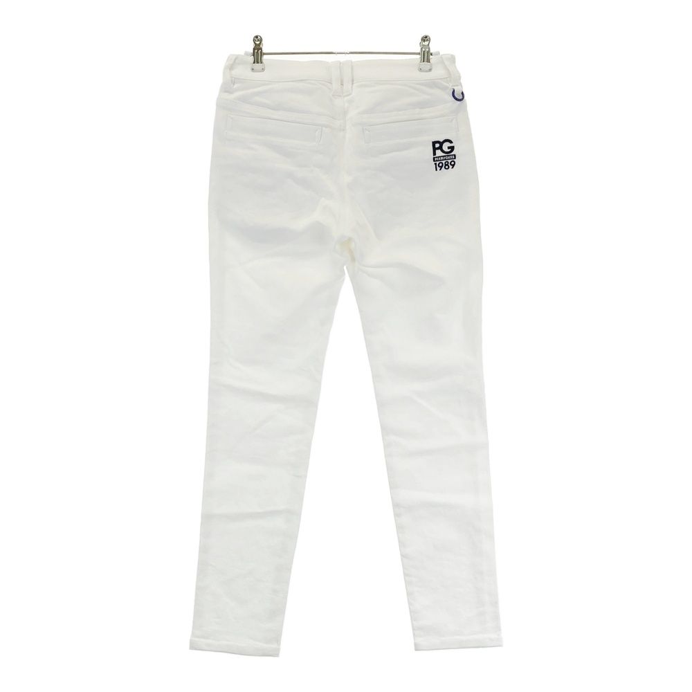 サイズ 0 PEARLY GATES パーリーゲイツ モデル ストレッチパンツ ホワイト系 240101541032 ゴルフウェア レディース ストスト