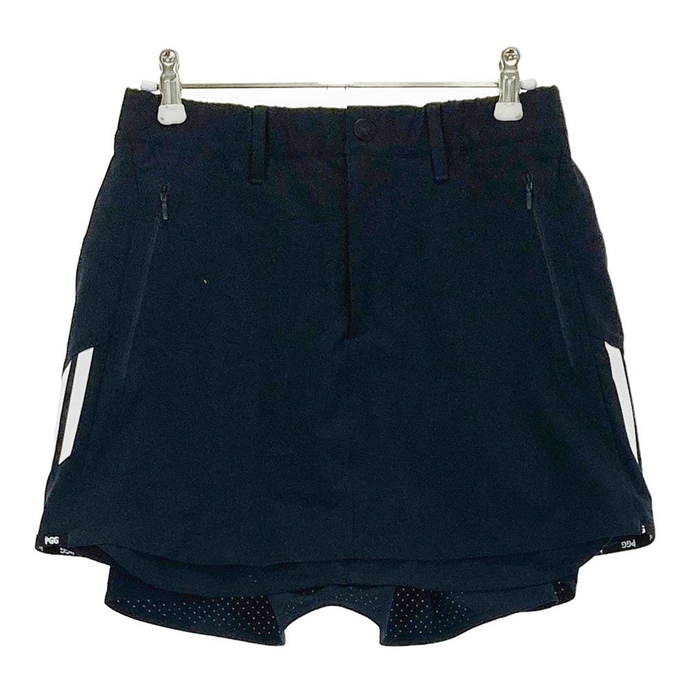 サイズ 0 PGG PEARLY GATES パーリーゲイツ モデル ストレッチスカート ネイビー系 240101541240 ゴルフウェア レディース ストスト