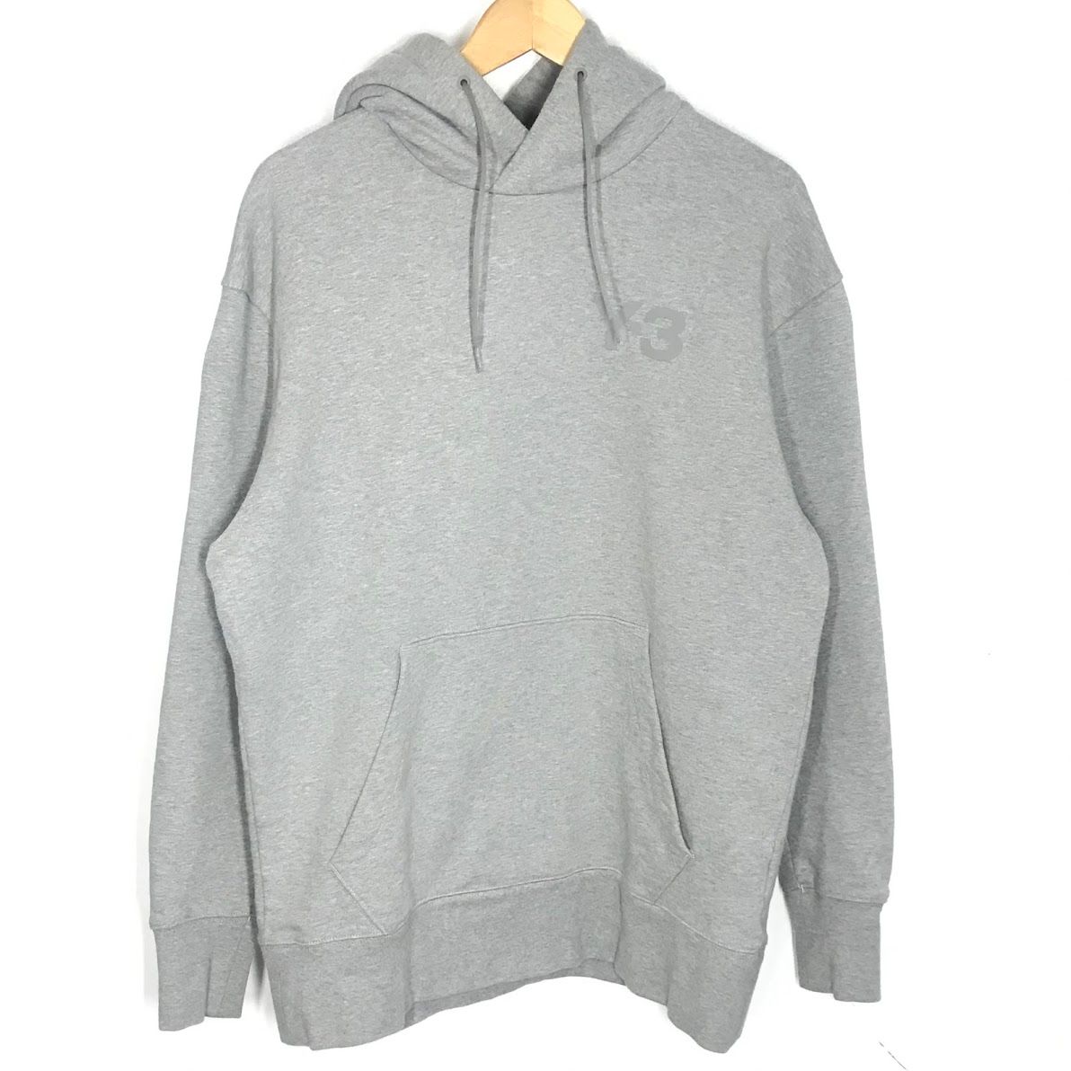 倉吉店 Y-3 ワイスリー パーカー M CLASSIC CHEST LOGO HOODIE プルオーバーパーカー GV4199 グレー サイズ XS 104