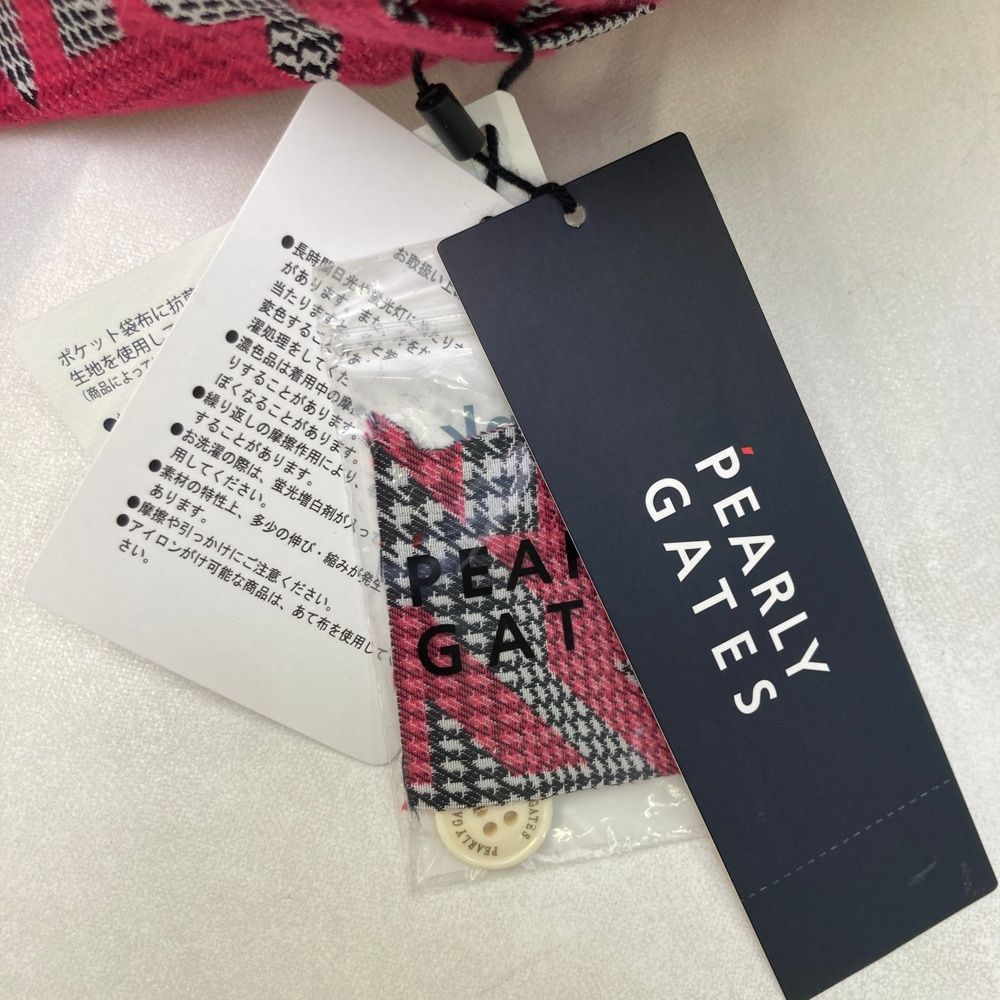 サイズ 0 PEARLY GATES パーリーゲイツ 055-2234912 スカート 千鳥格子柄 ピンク系 240101543779 ゴルフウェア レディース ストスト LLC-HASEGAWATOSO_COM