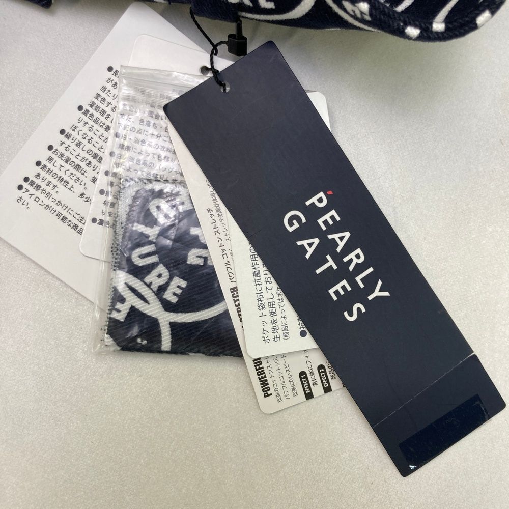 サイズ 0 PEARLY GATES パーリーゲイツ 055-2134012 ストレッチスカート FUTURE NIKO ニコちゃん 総柄 ネイビー系 240101543783 ゴルフウェア レディース ストスト LLC-HASEGAWATOSO_COM