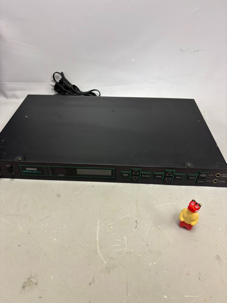 YAMAHA SPX90II Multi Effects Processor 動作品 電源ケーブル付き ヤマハ マルチエフェクター z-2327