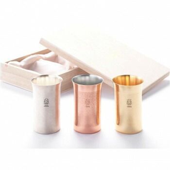 輝 純銅ひとくちタンブラー 金 銀 銅 3pcセット KG-18 KG-18