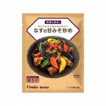 ポールスタア 笑顔の食卓 なすの甘みそ炒めDeli Sauce 38g×2袋 ×20