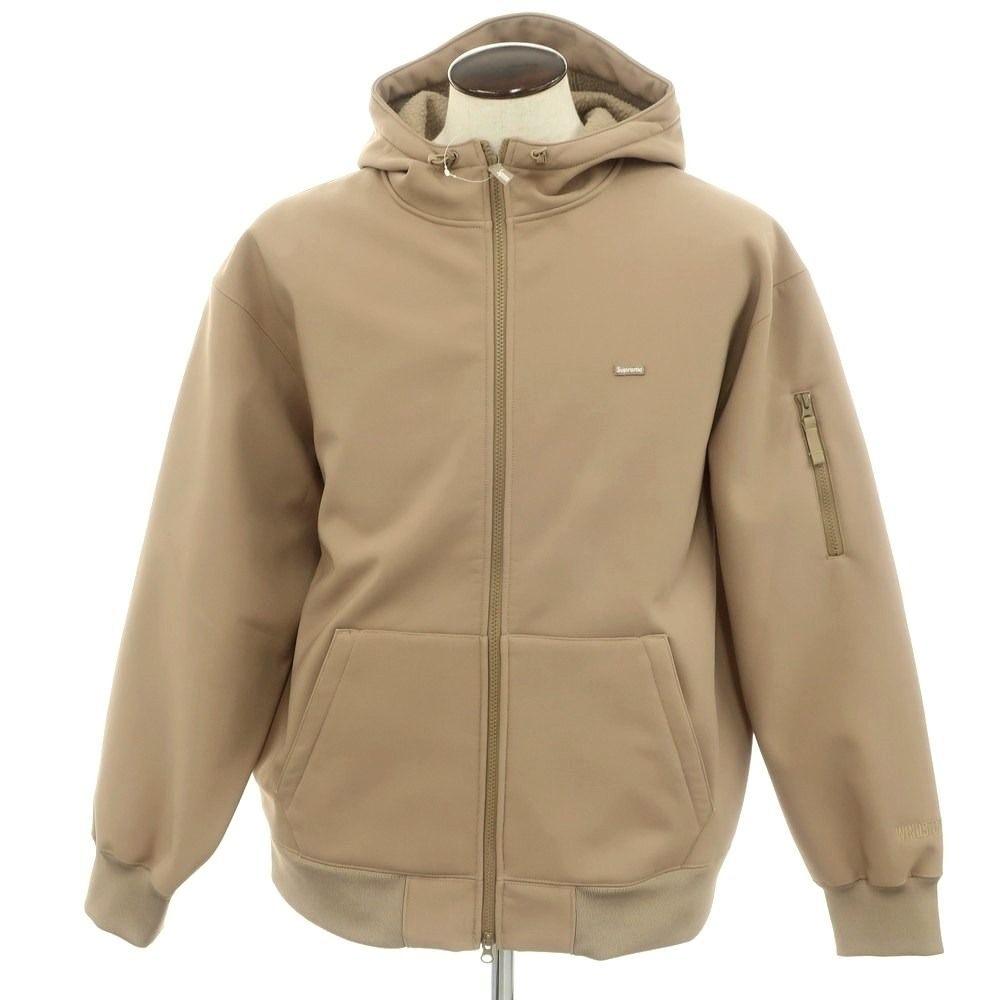 【中古】シュプリーム Supreme 2024年秋冬 WINDSTOPPER Zip Up Hooded Sweatshirt ポリエステル パーカー ブラウンベージュ【サイズXL】【メンズ】 中古】シュプリーム Supreme 2024年秋冬 WINDSTOPPER Zip Up Hooded