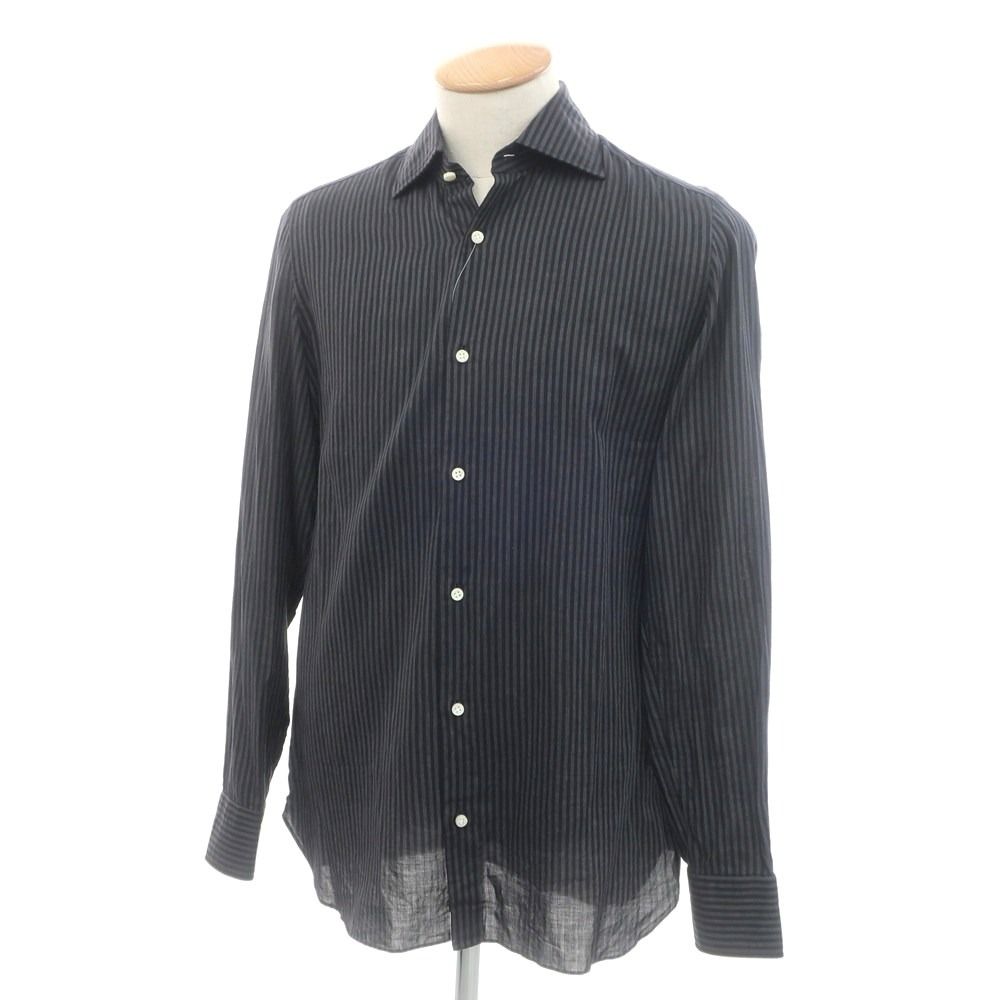 訳あり 未使用品 LUIGI BORRELLI 38 コットンワイドカラーシャツ 訳あり 未使用品 LUIGI BORRELLI 38 コットンワイドカラーシャツ