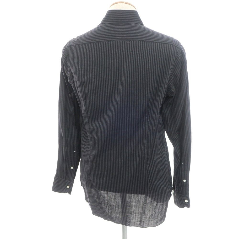 ルイジボレッリLUIGI BORRELLI / コットン100%ストライプシャツ 中古】ルイジ ボレッリ Luigi Borrelli コットン ストライプ