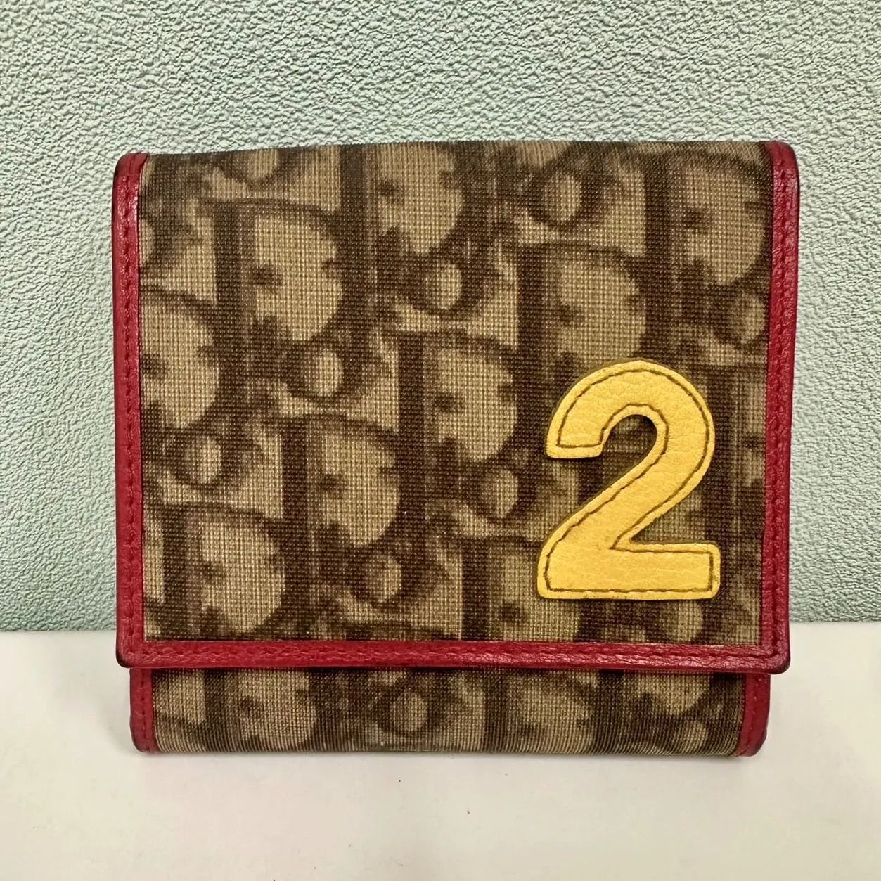 Christian Dior】クリスチャンディオール / No.2ロゴ 二つ折り財布
