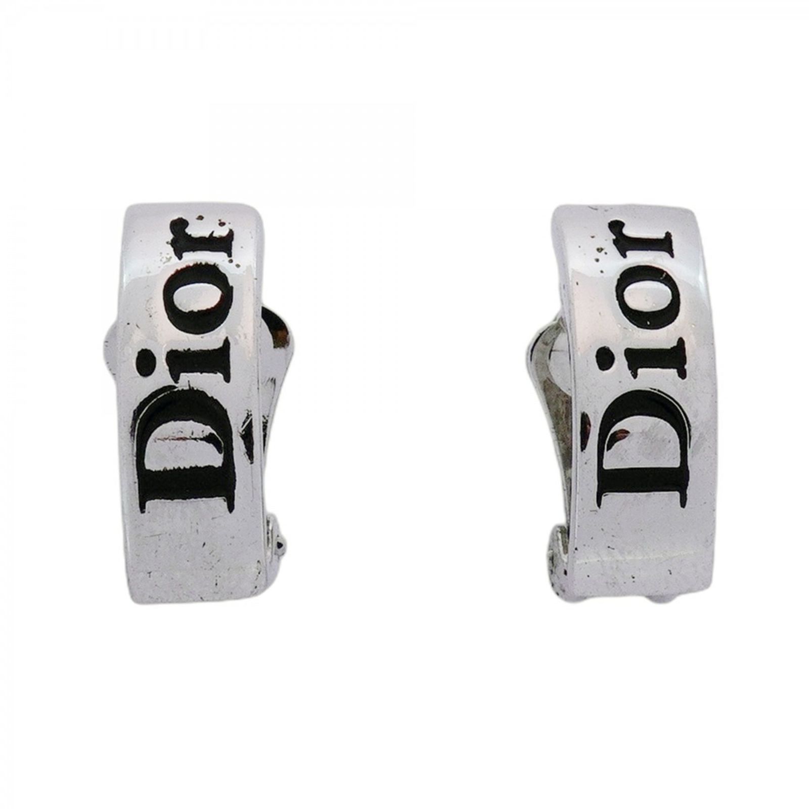 クリスチャン ディオール Christian Dior クリスチャンディオール イヤリング ディオール メタル シルバーレディース