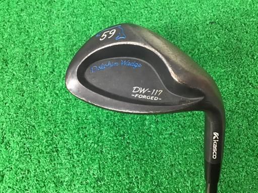 中古】 キャスコ Dolphin wedge DW-117 FORGED 59° ウェッジ WG KBS