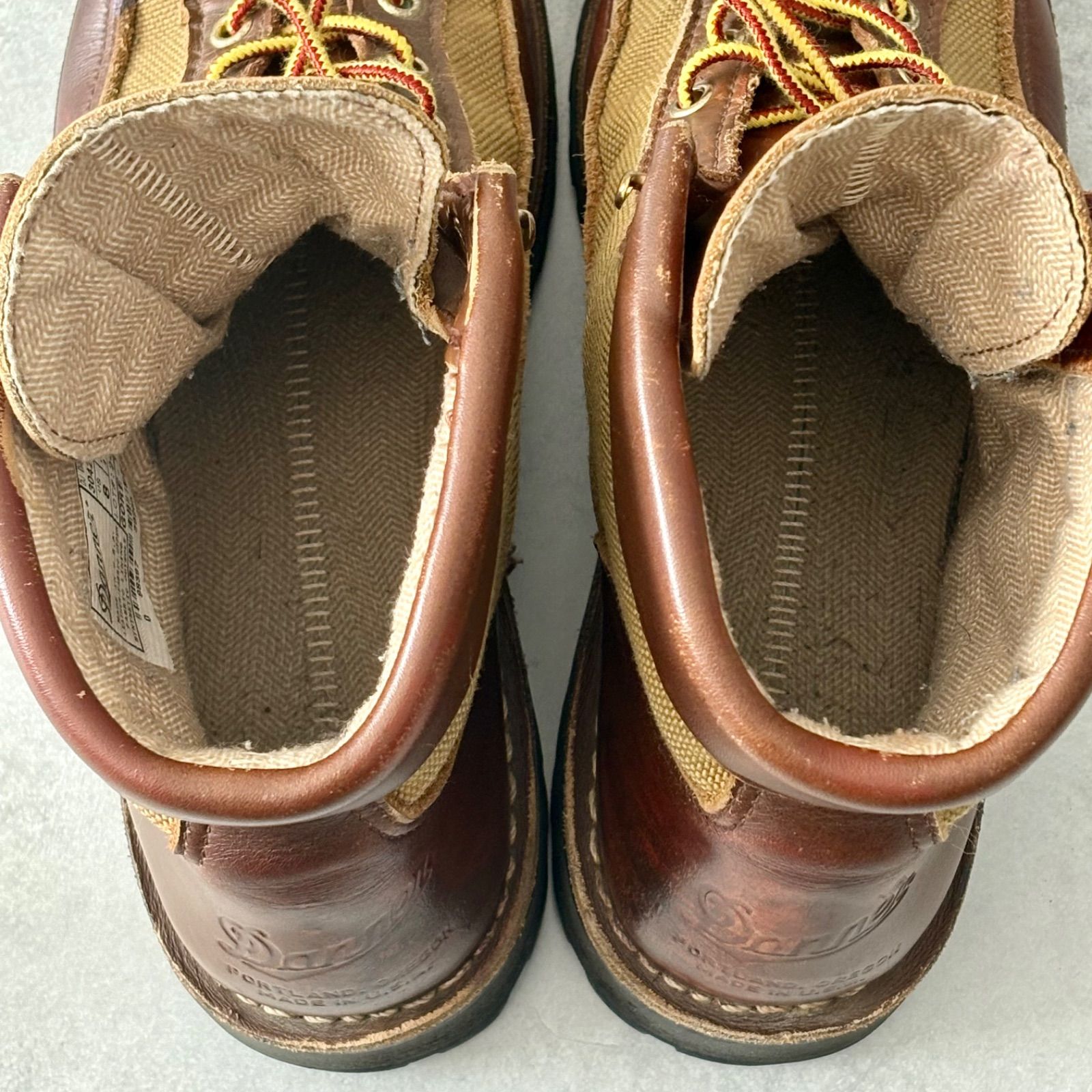 DANNER ダナー GORE- LIGHT ダナーライト 防水 登山 キャンプ アウトドア ブラウン 茶 US 8 UK 7.5 26 cm