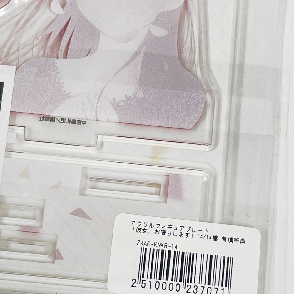 未開封 彼女、お借りします アクリルフィギュアプレート 14巻 水原千鶴