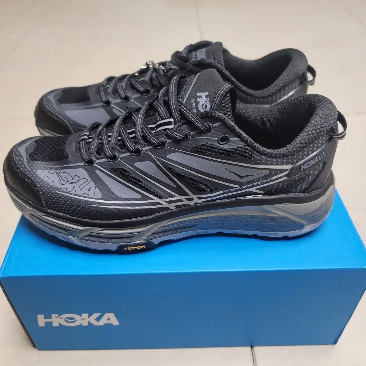 HOKA ONE ONE ホカオネオネ 麻マファテ スピード2 ブラック 275mm OLIVEOS_COM_TR