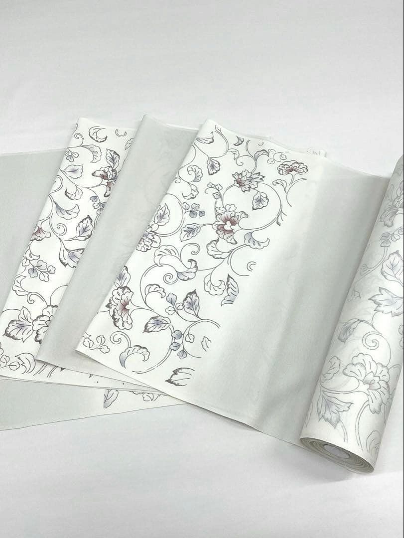 小紋 京手描友禅 横段 手彫本型染 正絹 反物 - メルカリ