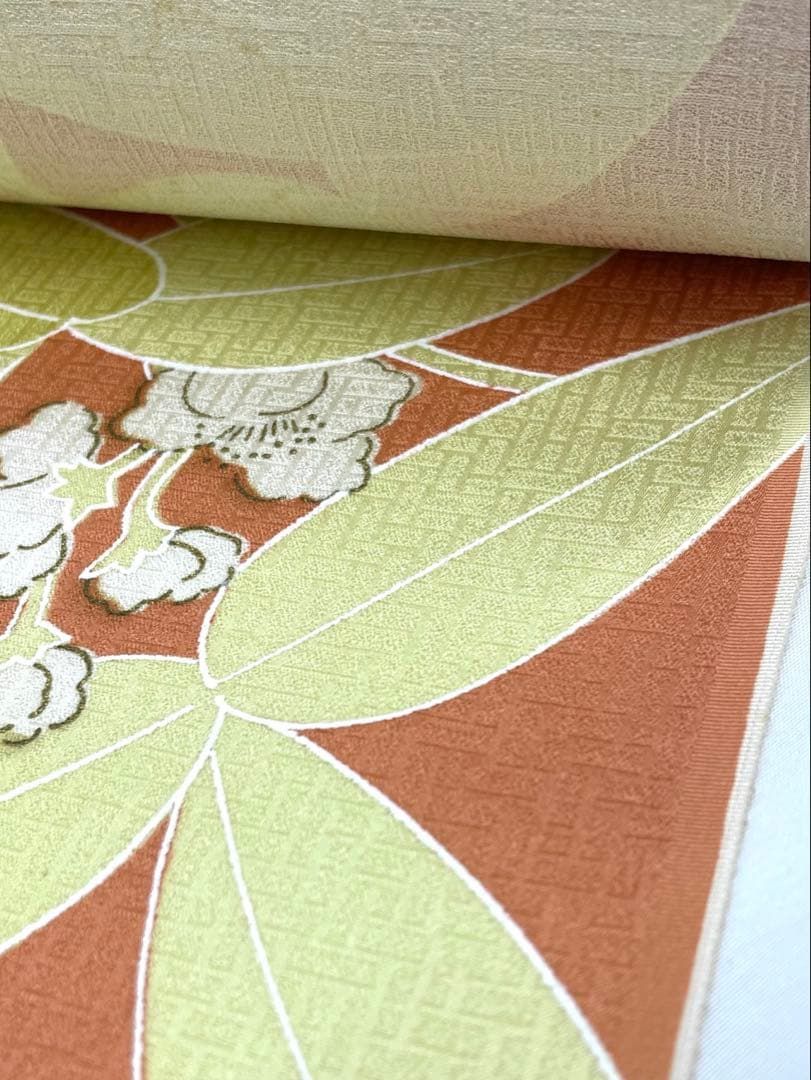 小紋 金彩 紋意匠 正絹 反物 - メルカリ