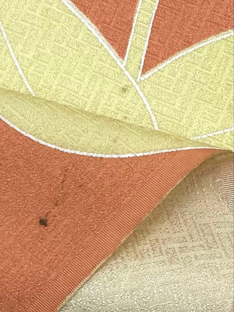 小紋 金彩 紋意匠 正絹 反物 - メルカリ