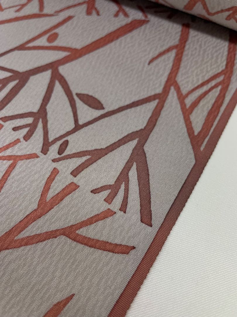 コート地 手描 紋意匠 正絹 反物 - メルカリ