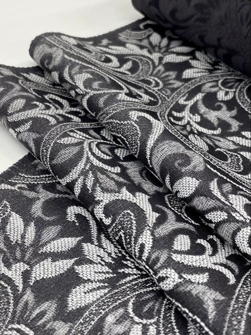 小紋 紋意匠 寿光織 正絹 反物 無地小紋 紋意匠 寿光織 峯仙 ぼかし 正絹 反物