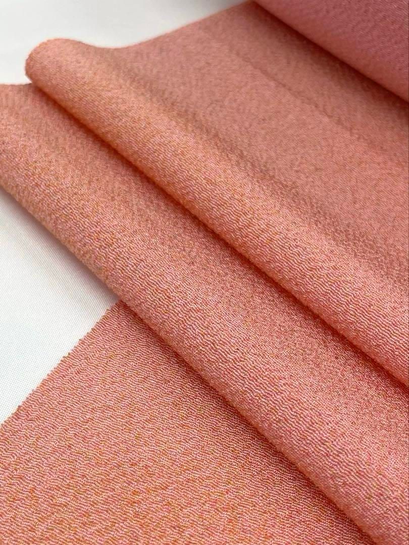 小紋 更紗 全体柄 鳥 正絹 反物