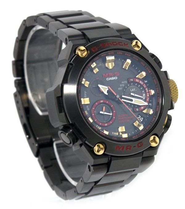 箱保付 CASIO カシオ G SHOCK ジーショック MR MRG 1000 B 1 A 4 JR GPSハイブリッド 電波ソーラー メンズ