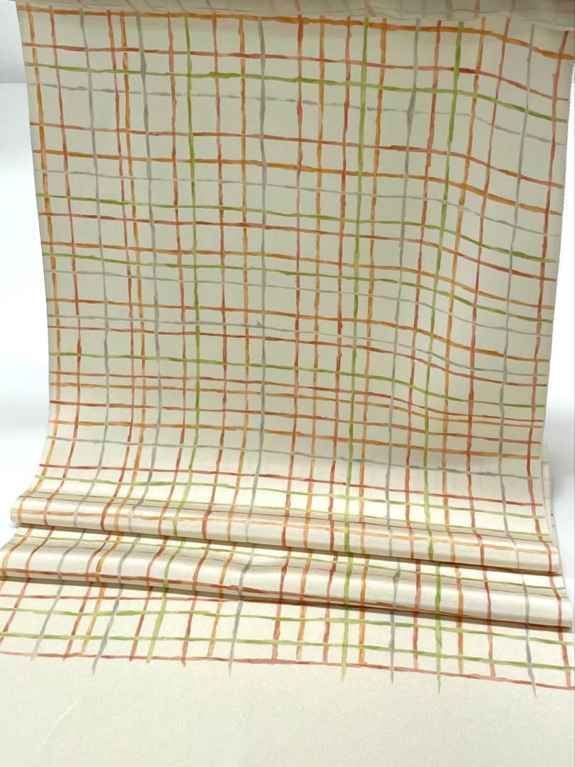 小紋 京友禅 菱健 浜ちりめん 型染 正絹 反物 - メルカリ