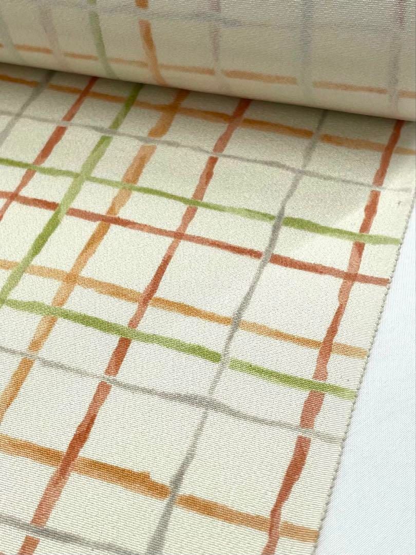 小紋 京友禅 菱健 浜ちりめん 型染 正絹 反物 - メルカリ