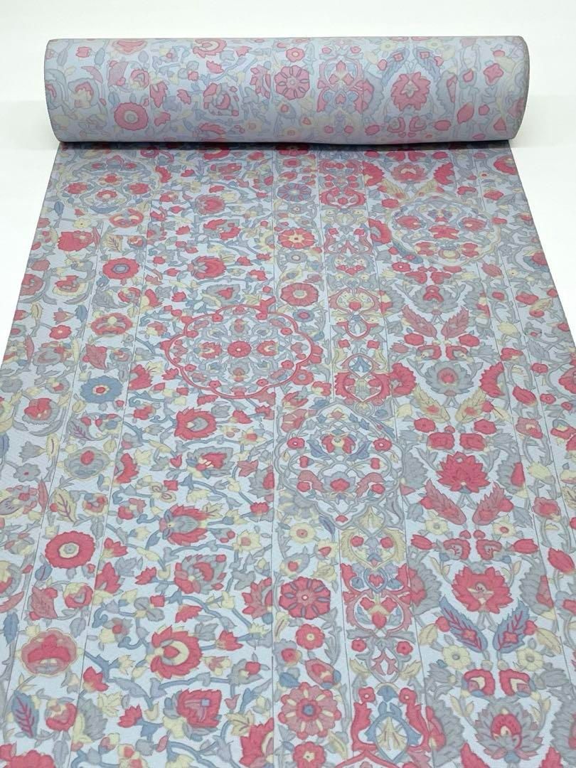 小紋 更紗 紋意匠 全体柄 正絹 反物 - メルカリ