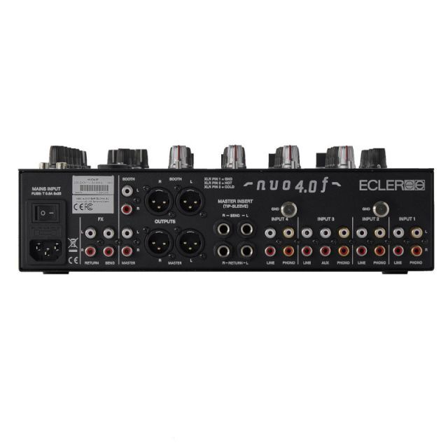 在庫在り オフィシャルTシャツ付 ECLER エクラー 4Ch フルアナログ DJ ミキサー nuo4.0f シルバー WWW_TRAVELLANDINDIA_COM