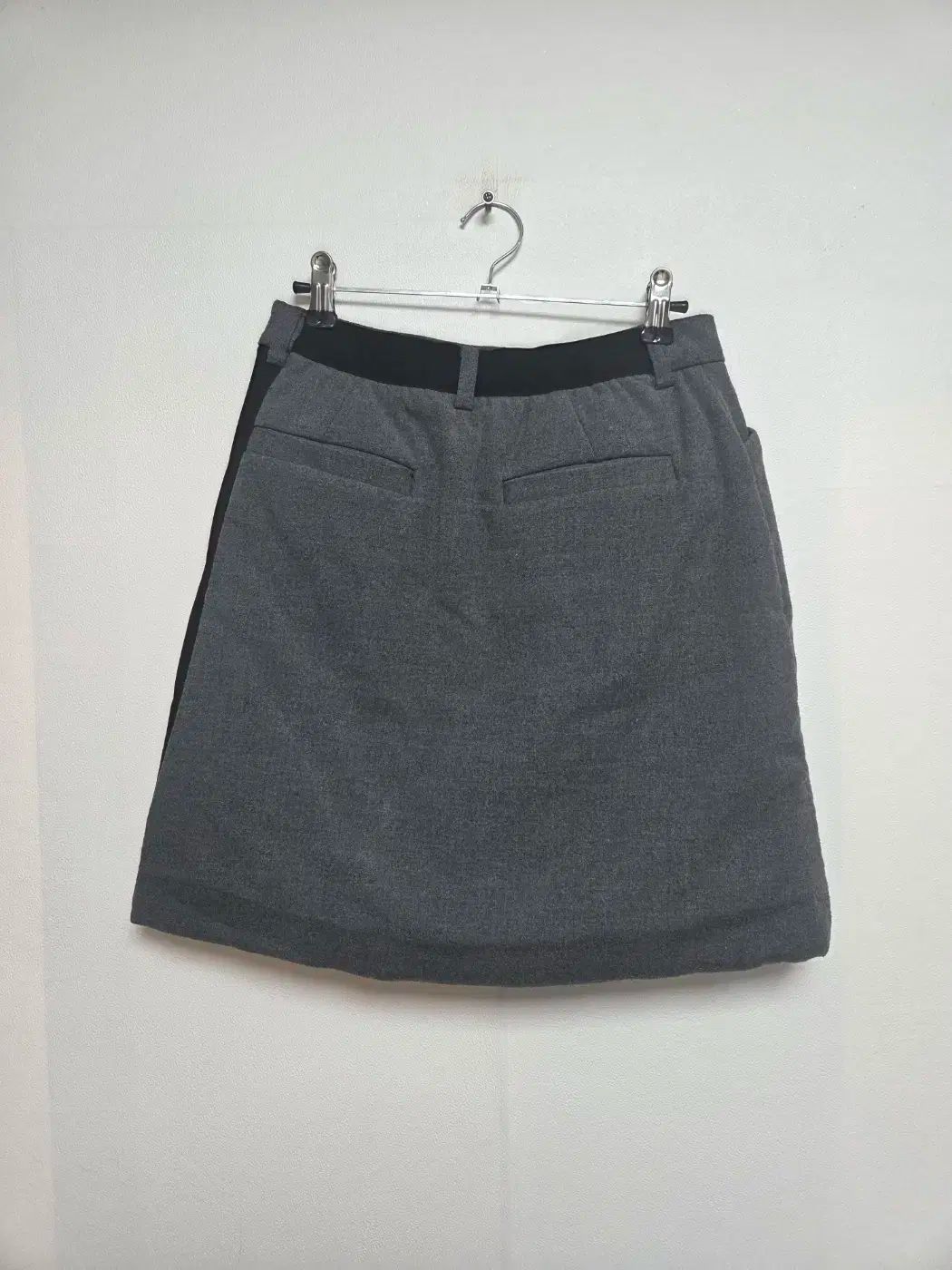 フットジョイ ダウン ラップ パンツ スカート ブラック - グレー XS