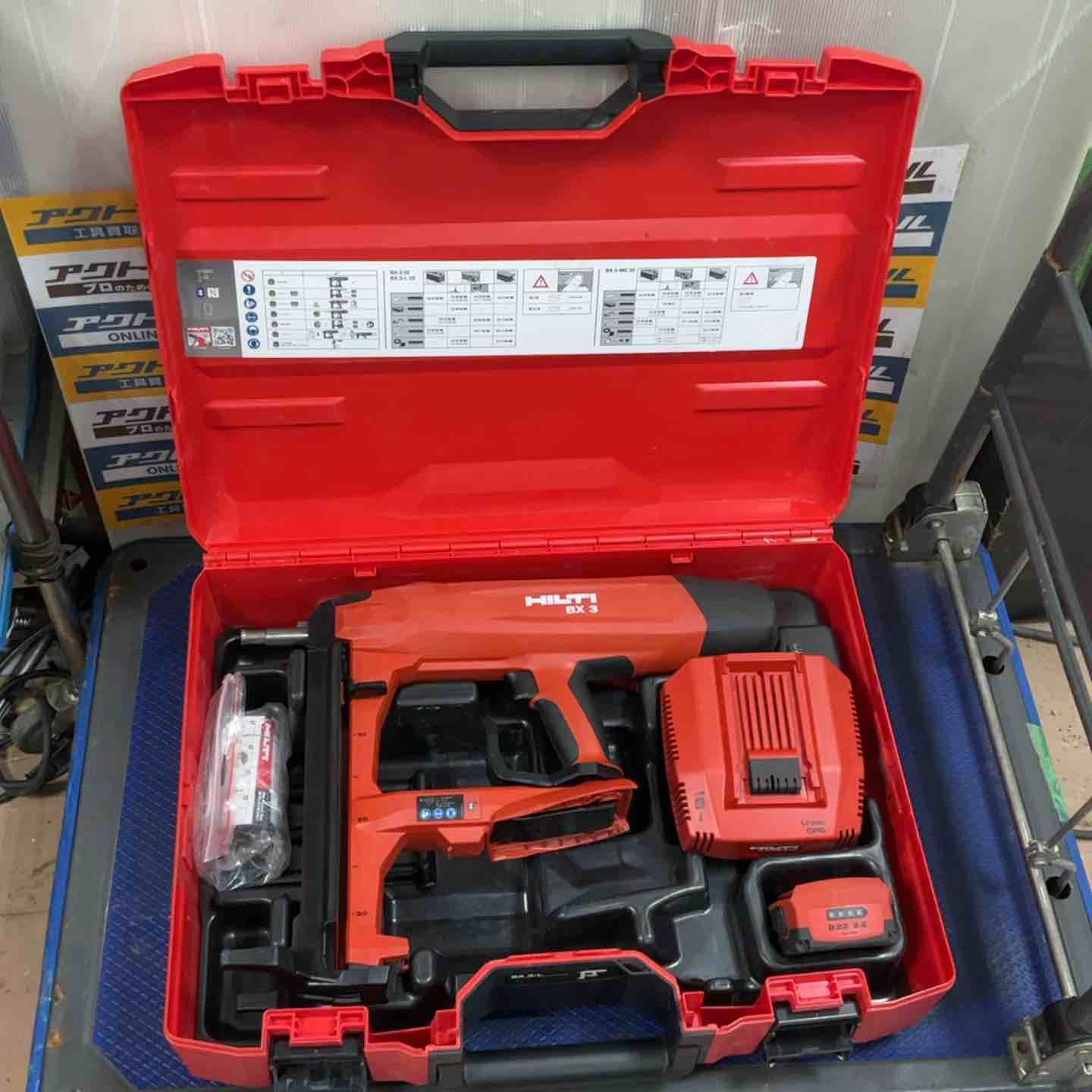 ヒルティ HILTI コードレスコンクリートネイラー BX3-L-22 BX3 22 草加店