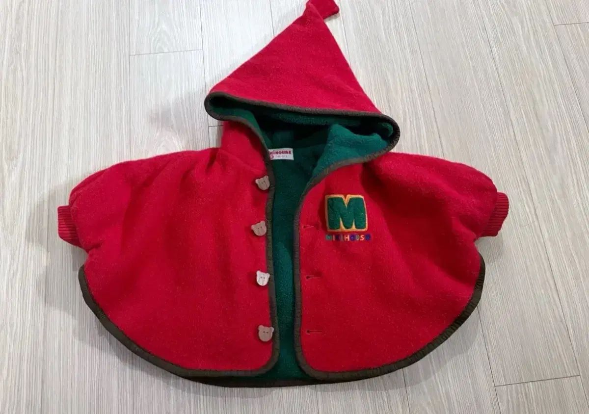 ミッキーハウス ケープ ポンチョ 85