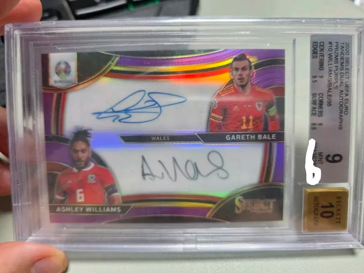 ベイル ウィリアムズ デュアル オート 35 BGS 9 auto10