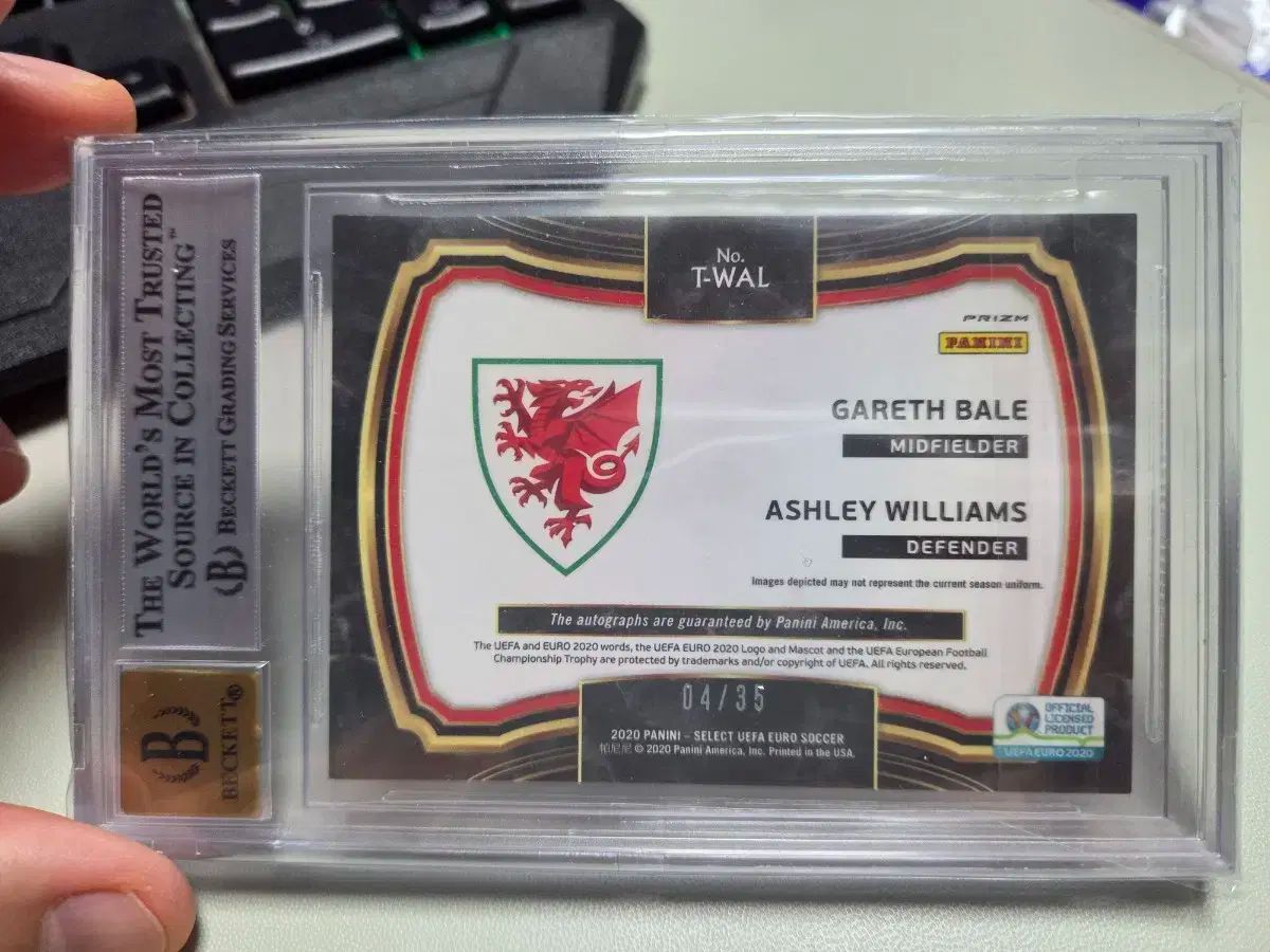 ベイル ウィリアムズ デュアル オート 35 BGS 9 auto10