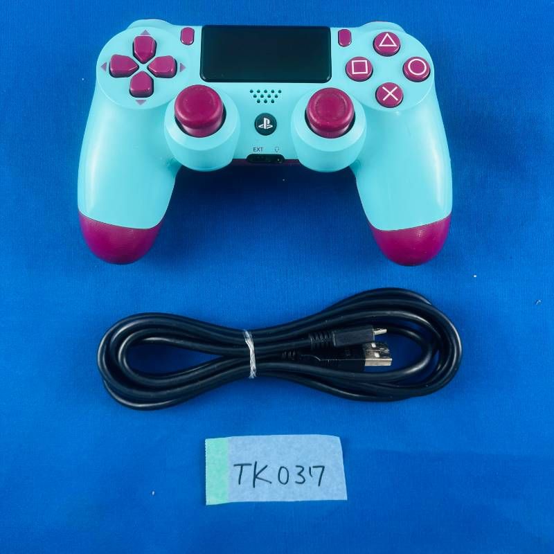PS4 デュアルショック4 ］純正コントローラー GEO限定 ベリーブルー