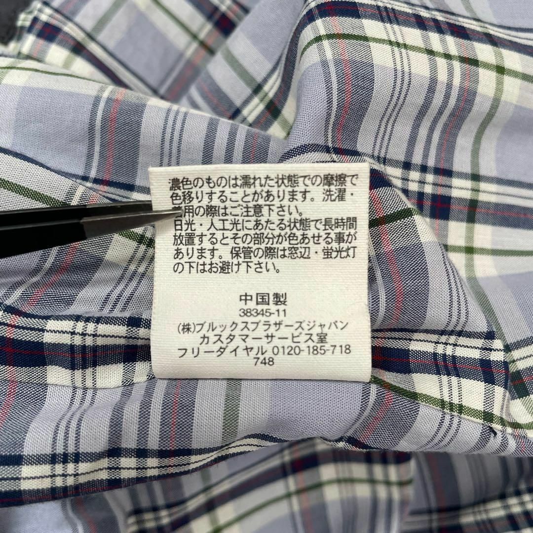 ブルックスブラザーズ スイングトップ ブルゾン 裏地 チェック柄