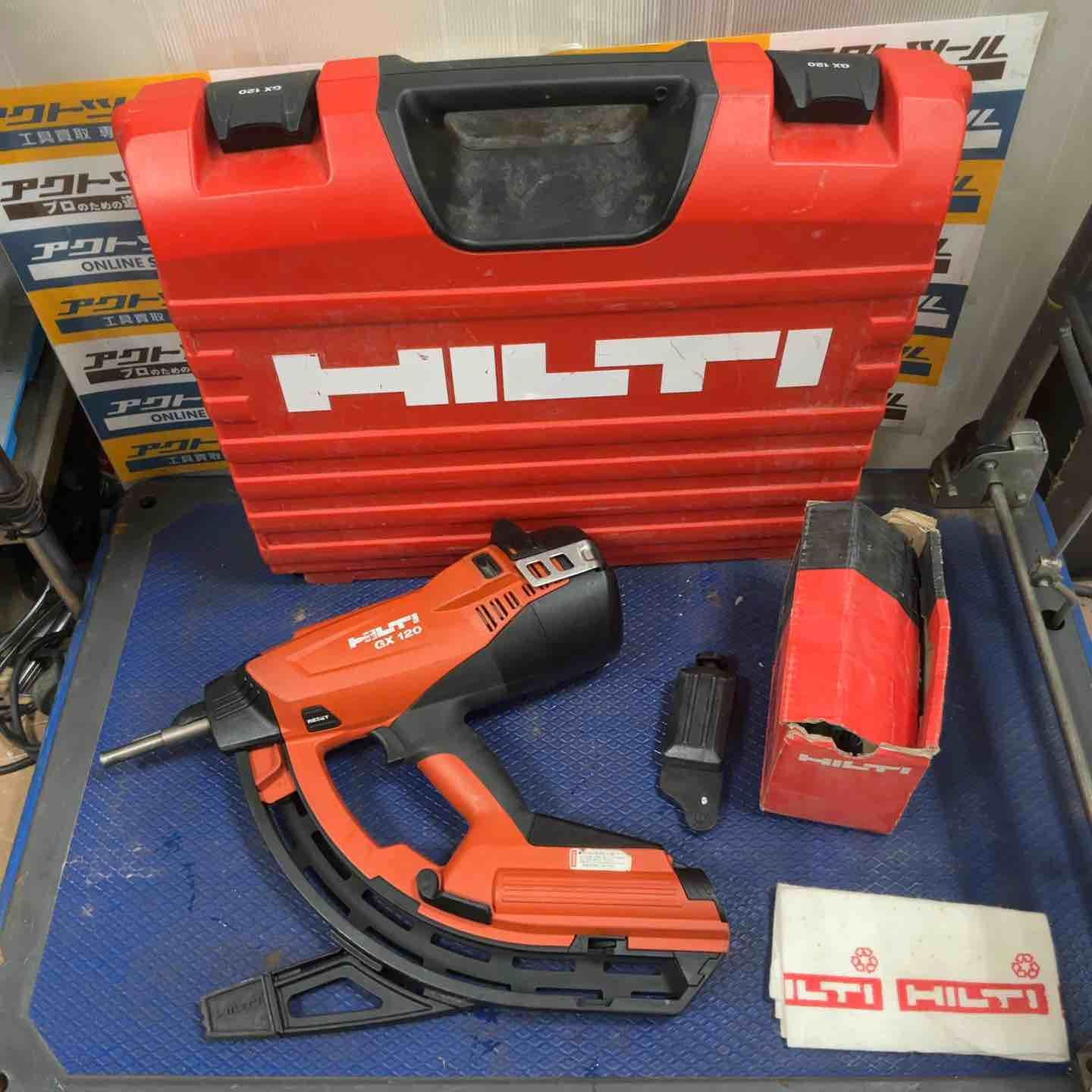 ヒルティ HILTI ガス式鋲打機 GX120 草加店