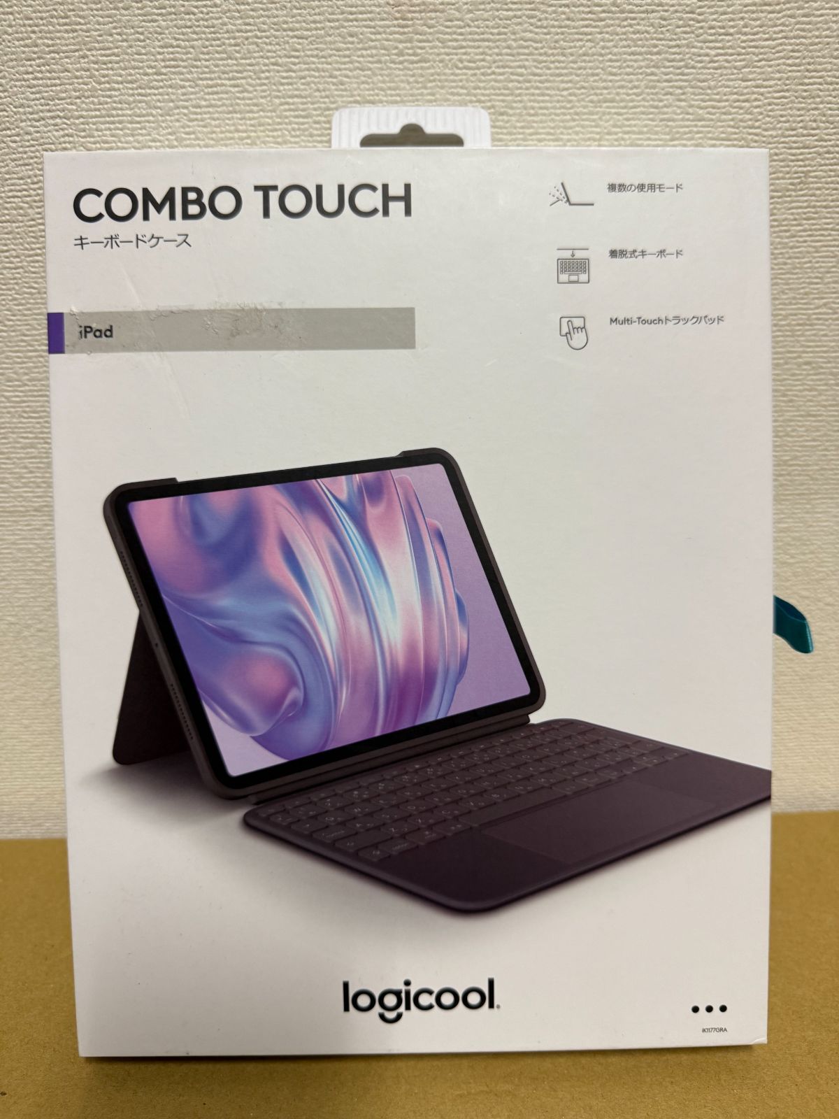 logicool11インチiPad Pro M4 用 キーボード一体型ケース トラックパッド付 Combo Touch グラファイト
