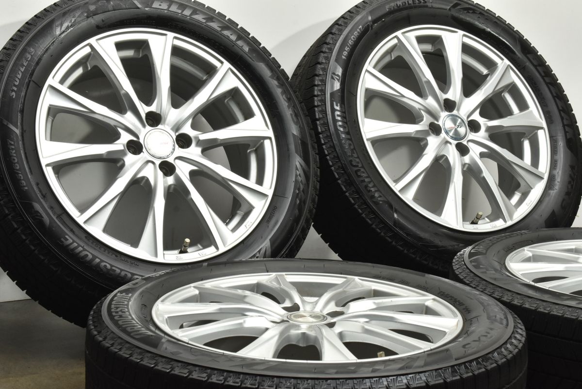 交換用に ジョーカー 17in 6J 40 PCD100 ブリヂストン ブリザック VRX3 195|60R17 ライズ ロッキー レックス ガソリン車