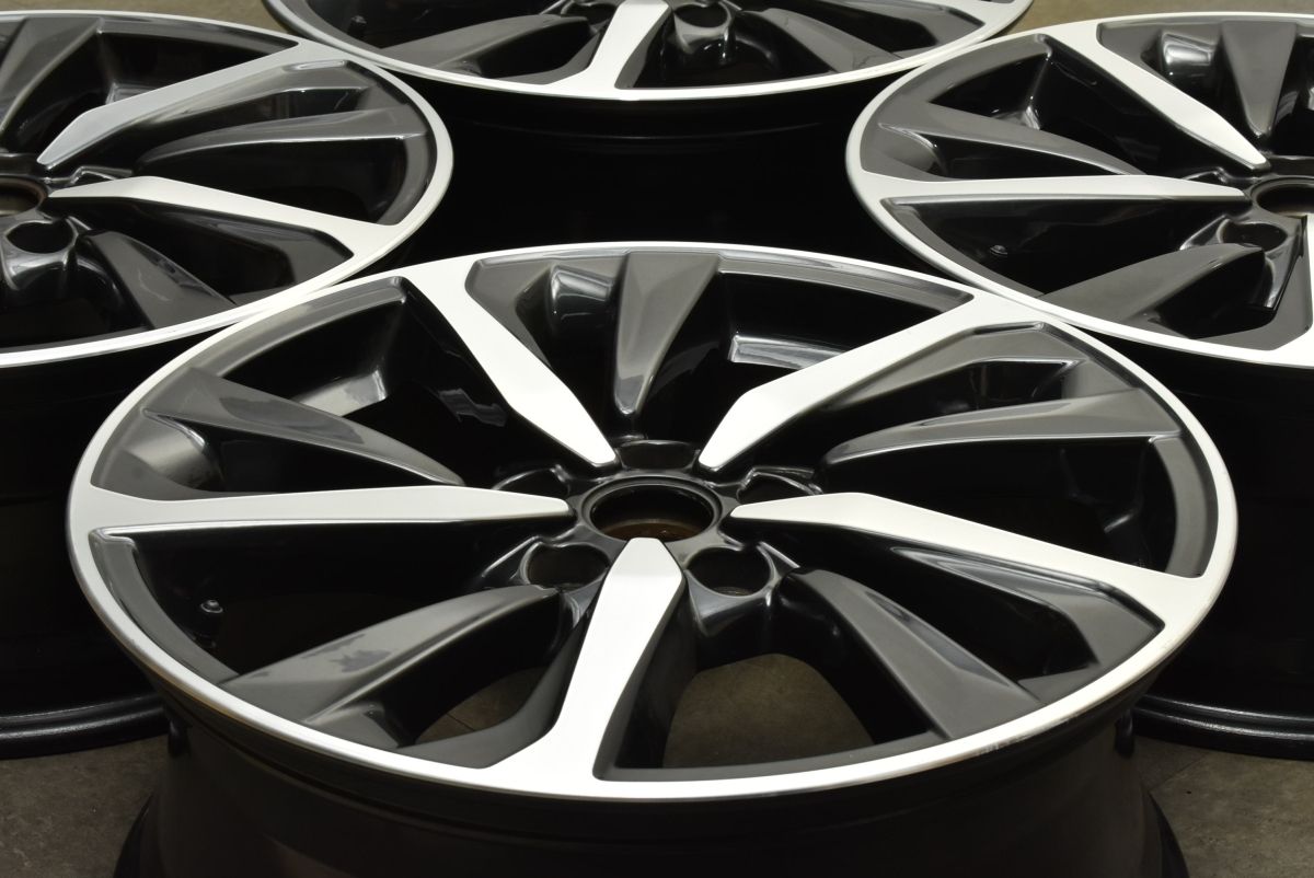 良好品 スバル VN5 レヴォーグ GT-H 純正 18in 7.5J 55 PCD114.3 4本セット フォレスター クロストレック 流用 スタッドレス用に