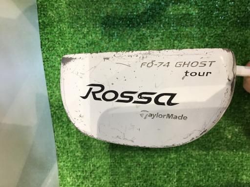【】 テーラーメイド Rossa GHOST tour FO-74 33インチ パター PT スチール (フレックスその他) メンズ 男性用 右利き 右用 Dランク ゴルフクラブ