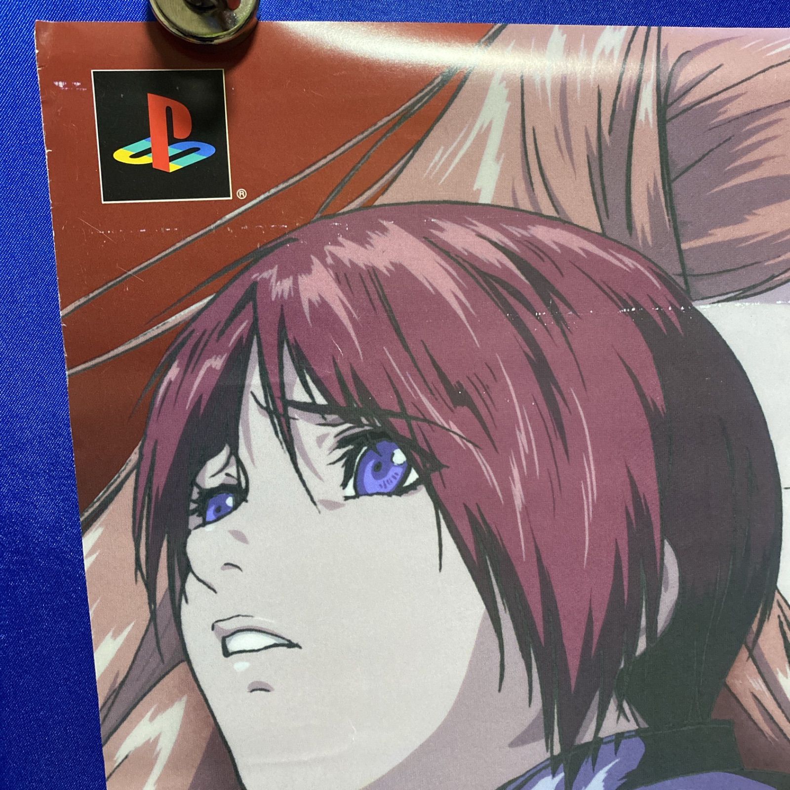 【稀少】ストリートファイターⅡ魔人の肖像　B2ポスター　イラストうるし原智志氏 稀少】ストリートファイターⅡ魔人の肖像 B2ポスター イラストうるし原