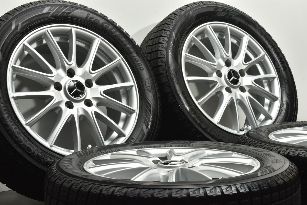 スタッドレス MSW86 16in 6.5J 49 PCD112 ヨコハマ アイスガード iG60 205|55R16 ベンツ Aクラス Bクラス CLA 交換用