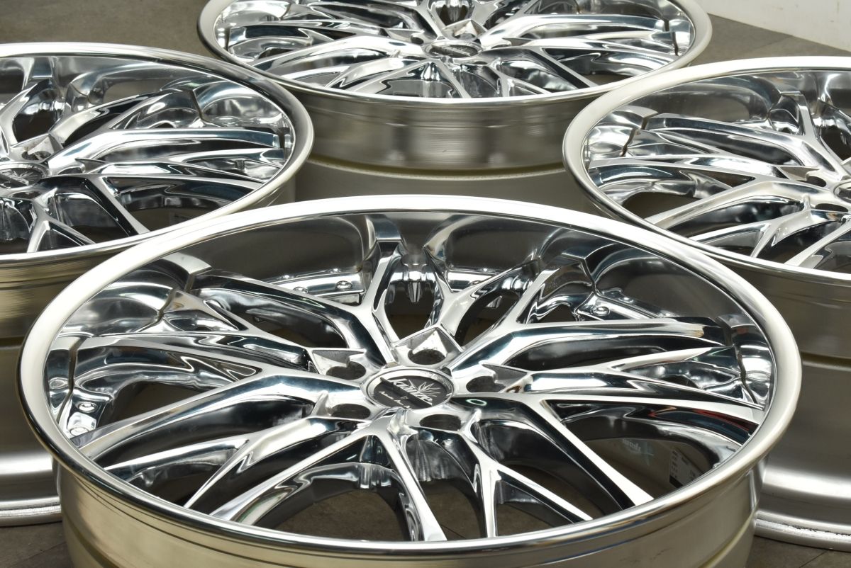 カスタム用に クレンツェ ウィーバル 21in 9J 39 PCD114.3 4本セット レクサス RX NX アルファード ヴェルファイア ハリアー RAV4