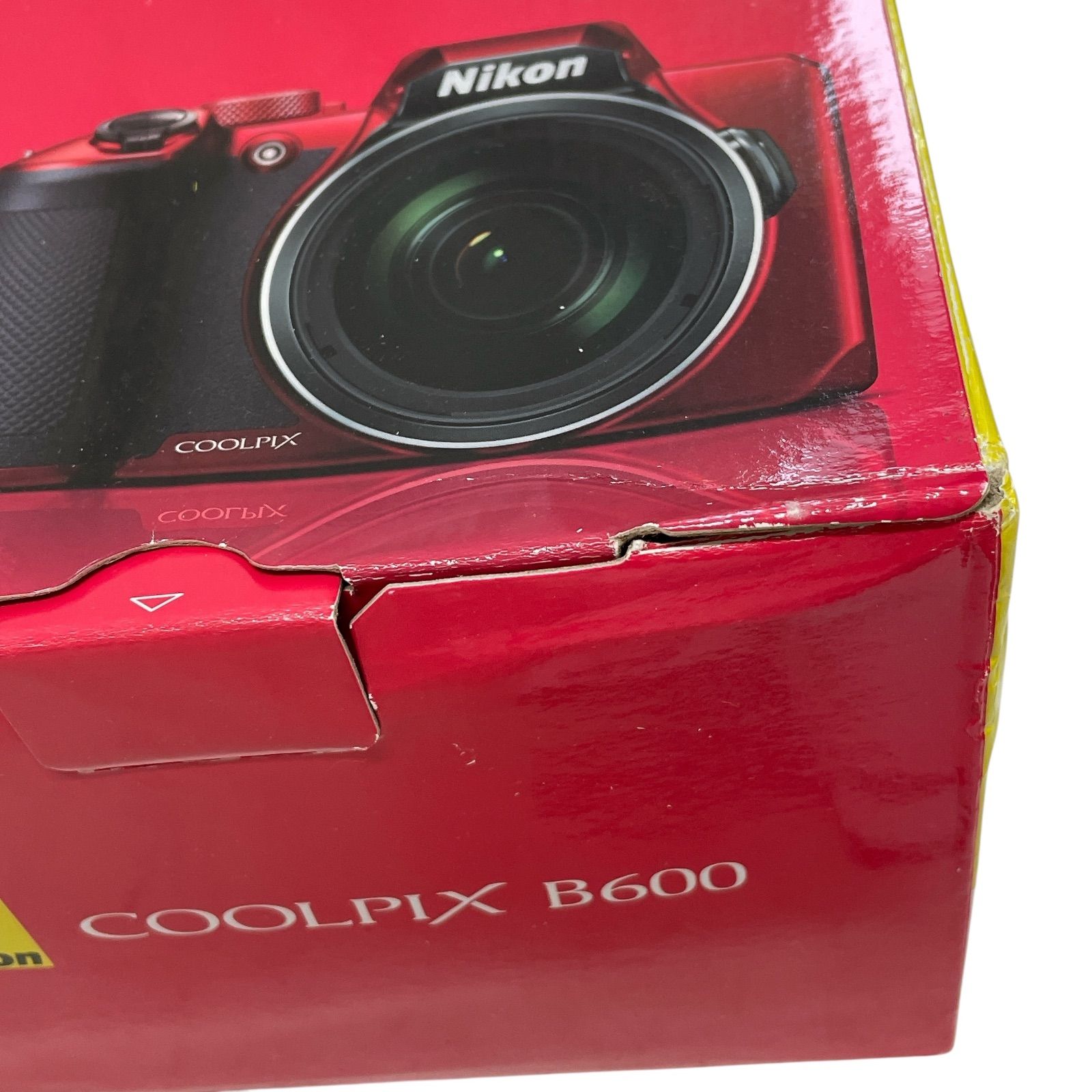 WJ65 Nikon デジタルカメラ COOLPIX B600 RD 光学60倍 軽量