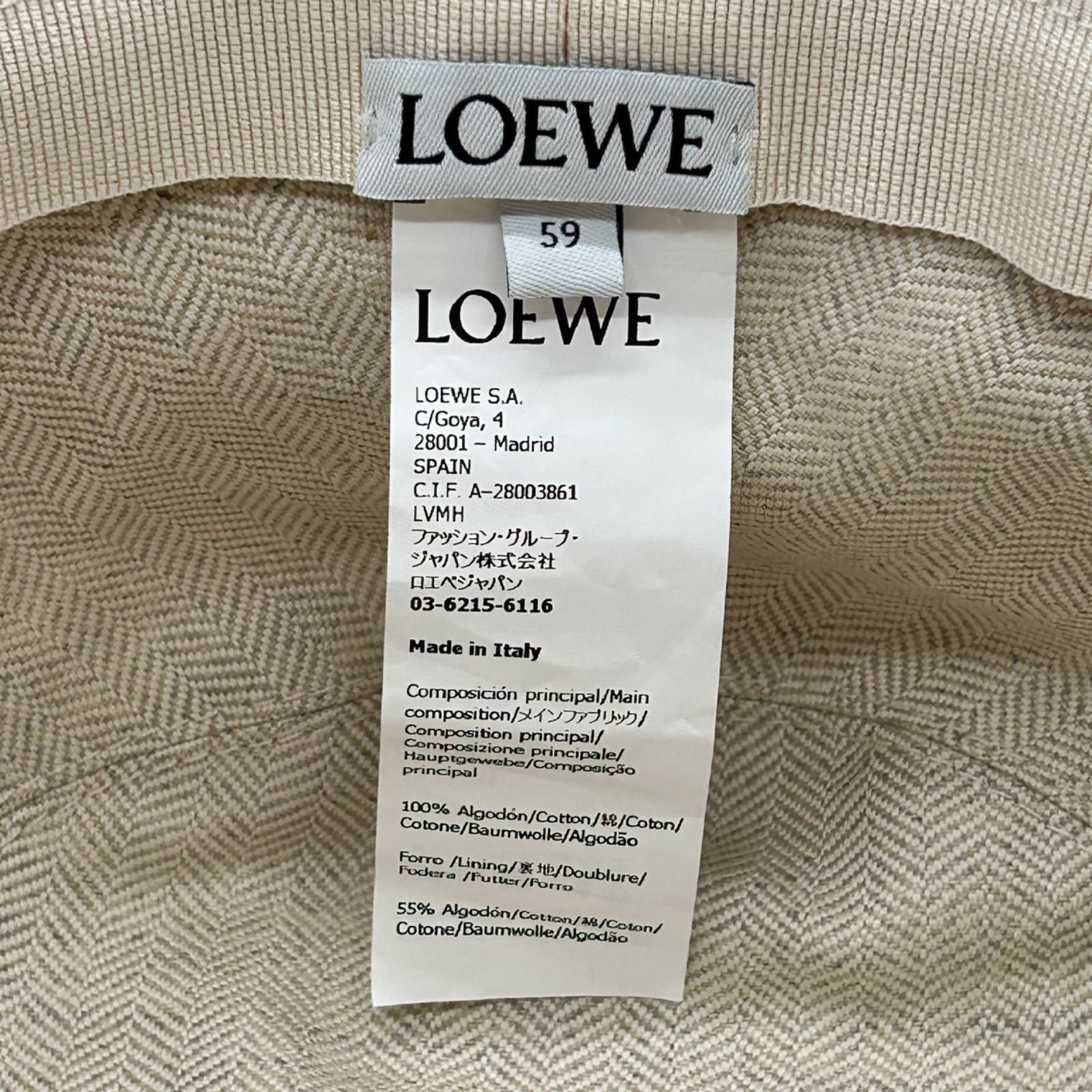 バケットハット コーデュロイ