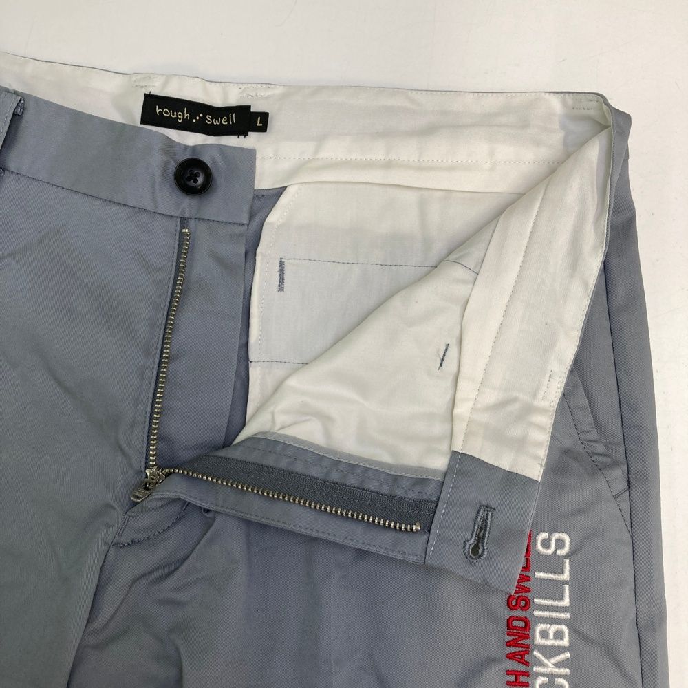 サイズ：L ROUGH&SWELL ラフアンドスウェル コットン混 ロングパンツ