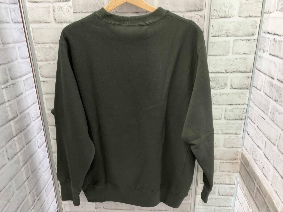 タグつき champion REVERSE WEAVE チャンピオン リバースウィーブ C8-A030 スウェット サイズL モスグリーン