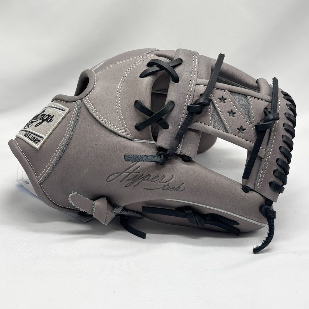 ローリングス 軟式グラブ GR3FHTCN55W ネイビー×スカーレット