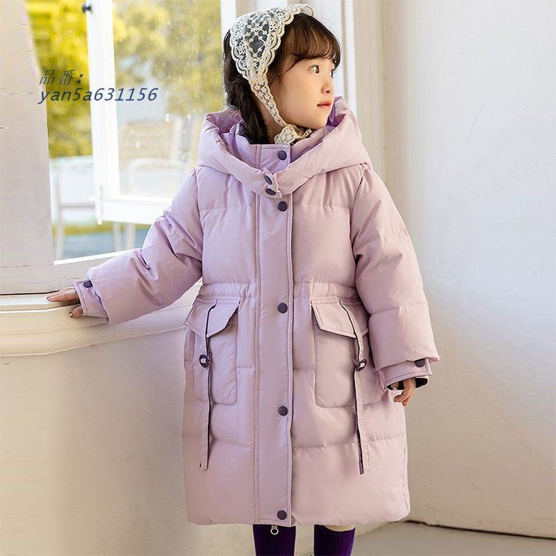  子供 ダウン キッズ ダウンコート ダウンジャケット 女の子 子供服 アウター通園 フード付き アウトドア 秋冬 通学 ジュニア ロングコート 冬服 yan 5 a 631156 ベビーサンダル ベビーシューズ